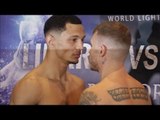 MARCUS MORRISON v JASON WELBORN - OFFICIAL WEIGH IN & HEAD TO HEAD / REPEAT OR REVENGE