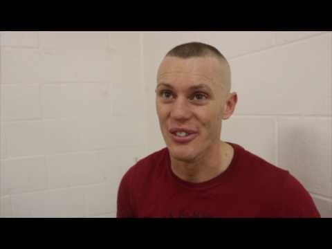 NATHAN WHEATLEY REACTS TO POINTS WIN ON JORGE LINARES v ANTHONY CROLLA UNDERCARD IN MANCHESTER