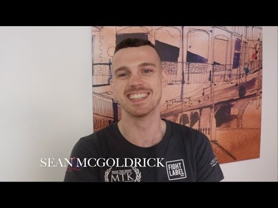 INTRODUCING MATCHROOM BOXING HOT PROSPECT WELSH GB STAR SEAN McGOLDRICK TO THE iFL TV VIEWERS