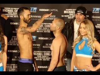 YO SHORTY! - BENGAR GARCIA TAUNTS ALEXANDER PICOT OVER HIS HEIGHT DURING OFFICIAL WEIGH IN.