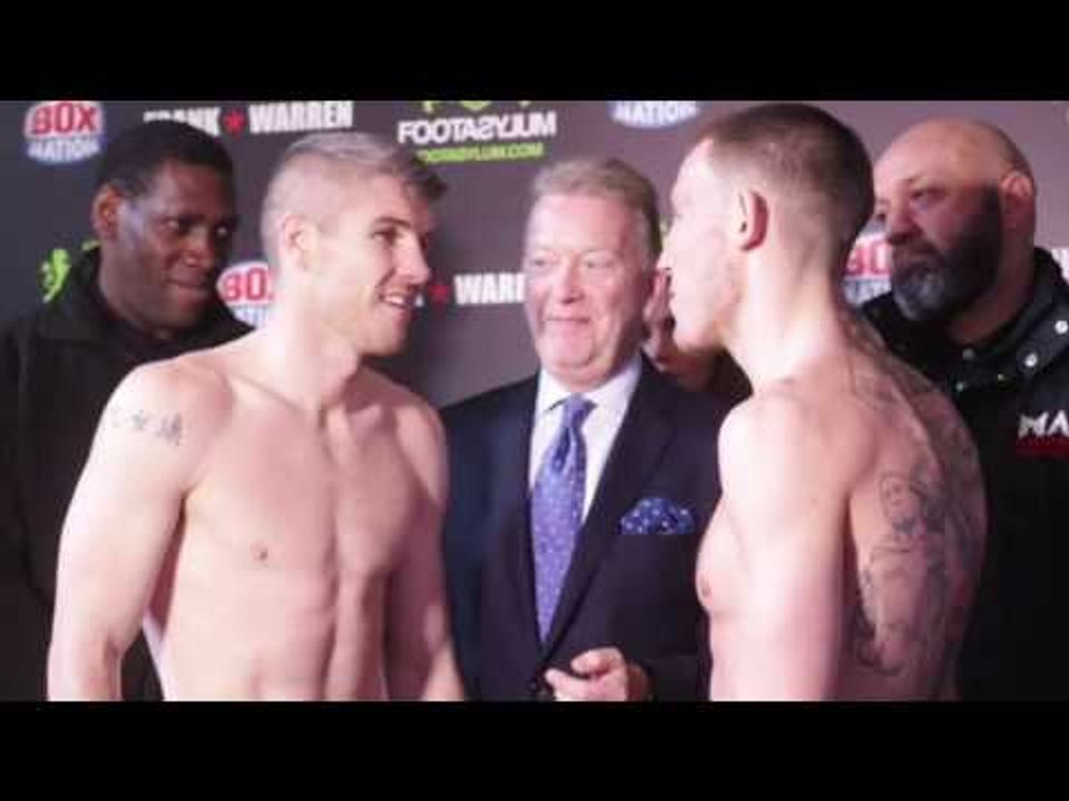 SHOCK AS LIAM SMITH MISSED WEIGHT! - LIAM SMITH v LIAM WILLIAMS - OFFICIAL WEIHGH IN & HEAD TO HEAD