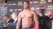 HEAVYWEIGHT 'DANGEROUS' DANIEL DUBOIS FIRST EVER PROFESSIONAL WEIGH IN  IN MANCHESTER / A NEW ERA