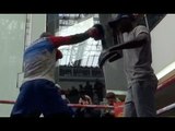 JULIUS INDONGO READY TO KO RICKY BURNS? - *FULL JULIUS INDONGO WORKOUT* - FROM GLASGOW