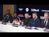 TERRY FLANAGAN v PETR PETROV - OFFICIAL PRESS CONFERENCE WITH FRANK WARREN NICOLA ADAMS & DUBOIS