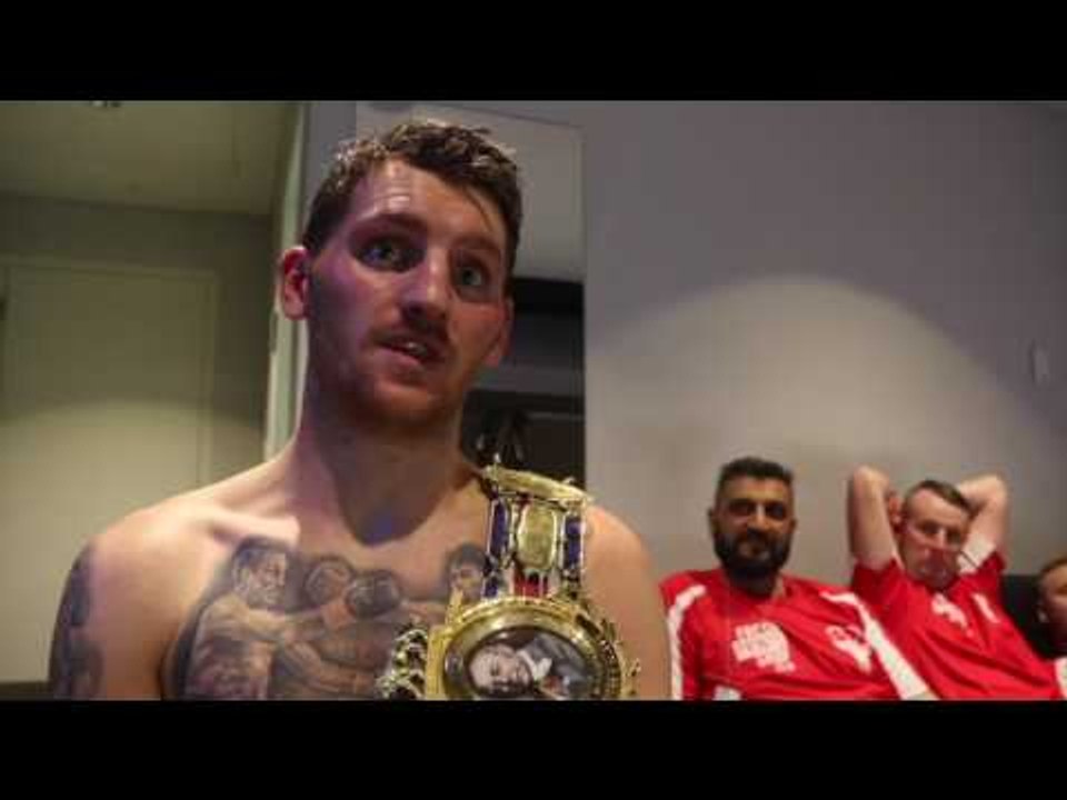 AND THE NEW! - ROBBIE BARRETT STUNS SCOTT CARDLE TO CLINCH BRITISH TITLE IN GLASGOW WITH MD WIN