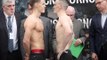 IAIN BUTCHER FAILS WEIGHT! - CHARLIE EDWARDS v IAIN BUTCHER - FULL WEIGH IN VIDEO (FROM GLASGOW)