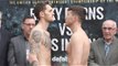 BRITISH TITLE! - SCOTT CARDLE v ROBBIE BARRETT - FULL WEIGH-IN VIDEO FROM GLASGOW / BURNS v INDONGO