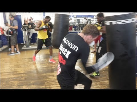 GARY CORCORAN *FULL & COMPLETE* WORKOUT TRAINER FRANK GREAVES AHEAD OF LARRY EKUNDAYO CLASH