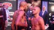 BRITISH TITLE CLASH - BRADLEY SKEETE v DALE EVANS - OFFICIAL WEIGH IN & HEAD TO HEAD / FUTURE IS NOW