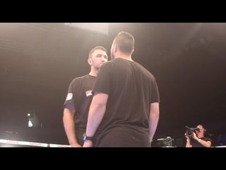 HUGHIE FURY & JOSEPH PARKER GO HEAD TO HEAD IN THE RING AHEAD OF SEPT 23 WORLD TITLE CLASH