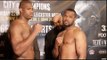 19 YEAR OLD HEAVYWEIGHT MONSTER!! - DANIEL DUBOIS v BLAISE MENDOUO - OFFICIAL WEIGH N & HEAD TO HEAD