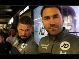 EDDIE HEARN - 'ANTHONY JOSHUA v TYSON FURY IS A PROMOTERS DREAM - BUT ITS WAY OFF' /JOSHUA-KLITSCHKO