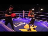 EXCITING JOE CORDINA **FULL & COMPLETE** PUBLIC WORKOUT INCLUDING PADS / JOSHUA v KLITSCHKO