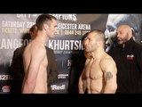 SHOCK HORROR! KHURTSIDZE FAILS WEIGHT! -TOMMY LANGFORD v AVTANDIL KHURTSIDZE OFFICIAL WEIGH IN