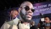 DEONTAY WILDER - 'THE FIGHT I WANT IS ANTHONY JOSHUA' / SAYS TYSON FURY IS 'GOOD FOR THE SPORT'