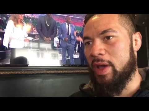 JOSEPH PARKER REACTS TO ANTHONY JOSHUA'S SENSATIONAL 11th RND STOPPAGE OF WLADIMIR KLITSCHKO