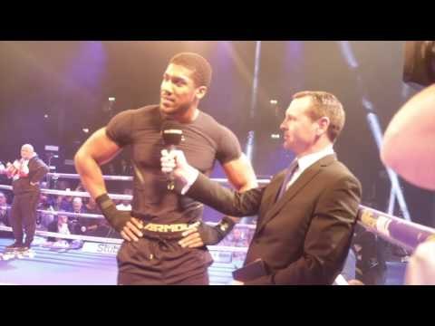 ANTHONY JOSHUA - 'IM A FIGHTING MAN! IM NOT INTERESTED IN REPUTATIONS, I PREPARE DILIGENTLY'