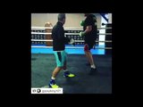 GYPSY KING TYSON FURY SMASHING THE PADS IN MARBELLA - BACK IN TRAINING!