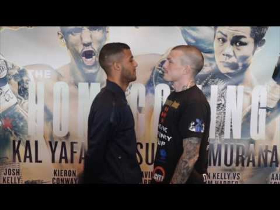 LOCAL RIVAL CLASH! - SEAN DAVIS v GAMAL YAFAI - OFFICIAL HEAD TO HEAD @ FINAL PRESS CONFERENCE