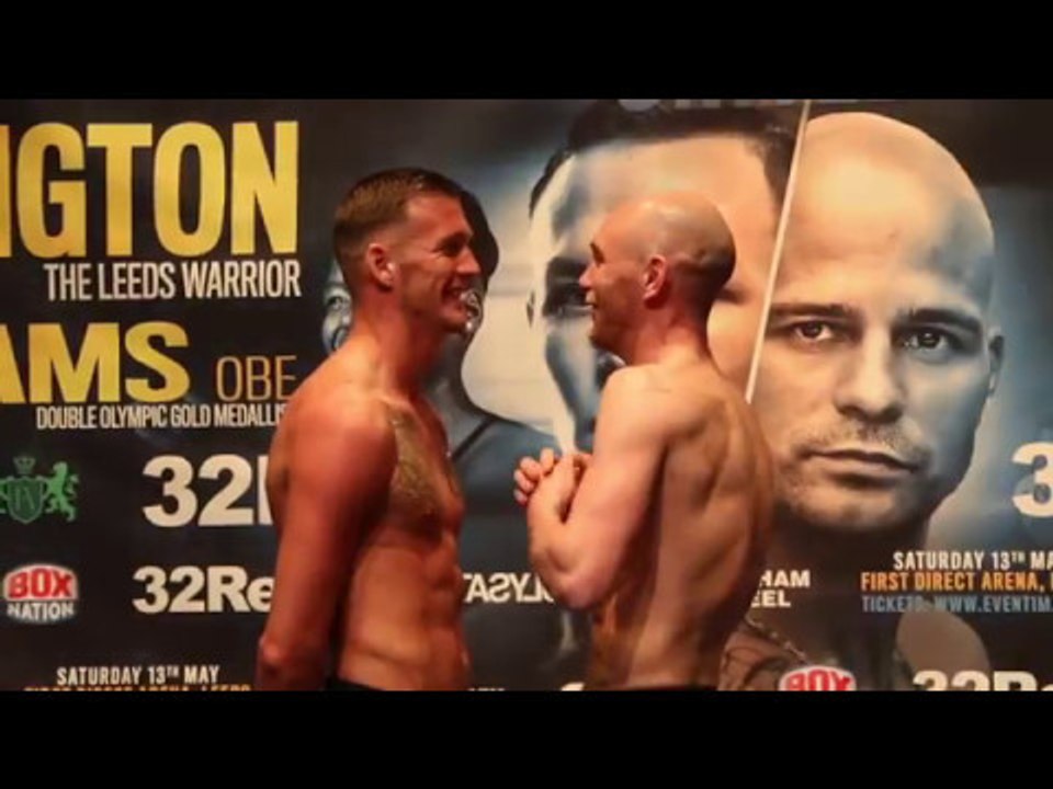 DARREN TETLEY v LUKE KELEHER - OFFICIAL WEIGH IN VIDEO FROM LEEDS / TETLEY v KELEHER