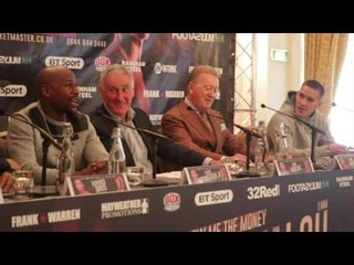 SOME PEOPLE ARE THAT POOR ALL THEY HAVE IS MONEY - LIAM WALSH DROPS CLUSTER BOMB ON FLOYD MAYWEATHER