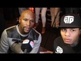 FLOYD MAYWEATHER AVOIDS McGREGOR QUESTIONS AGAIN - REFLECTS ON 'BEING SCARED OF PACQUIAO' COMMENT