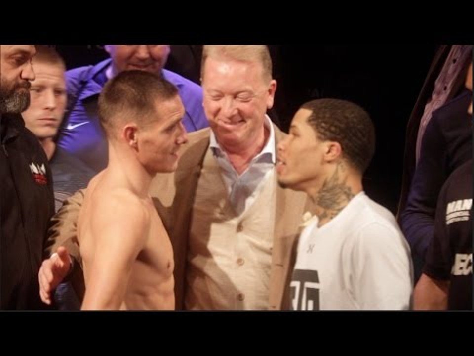 SHOCK! GERVONTA DAVIS FAILS WEIGHT!! -GERVONTA DAVIS v LIAM WALSH - OFFICIAL WEIGH IN & HEAD TO HEAD
