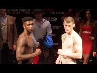 WAR SNYPER BOSS!! - LERRONE RICHARDS v BOSKO MISIC - OFFICIAL WEIGH IN & HEAD TO HEAD