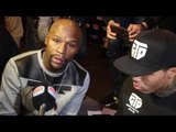 FUNNY! - FLOYD MAYWEATHER INTERVIEWS GEVONTA DAVIS HIMSELF! - AHEAD OF LIAM WALSH CLASH