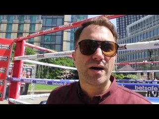 EDDIE HEARN BREAKS DOWN GROVES v CHUDINOV, ALLEN v THOMAS, UPDATE ON SECURITY OPERATION