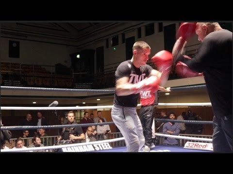 TWT!! LIAM WALSH SHOWS GREAT TIMING & HANDSPEED W/ TRAINER GRAHAM EVERETT & BROTHERS RYAN & MICHAEL