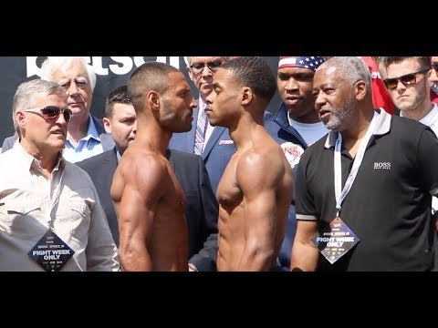 KELL BROOK v ERROL SPENCE JR - OFFICIAL WEIGH-IN *FULL & COMPLETE VIDEO* / BROOK v SPENCE JR