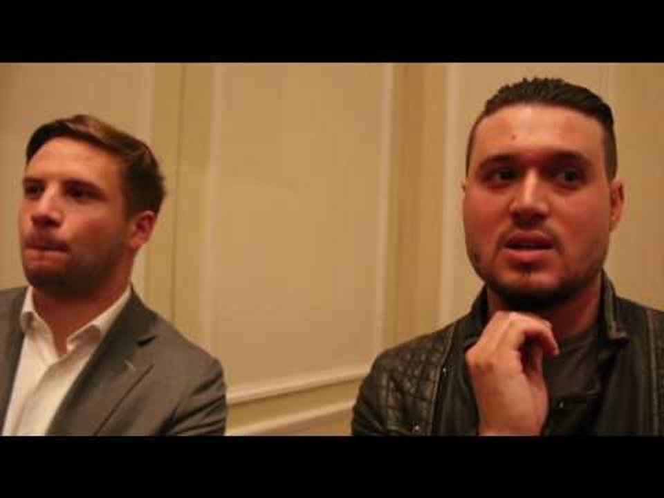 'WE WERENT GOING TO STAND IN OHARA DAVIES WAY' - FRANK SMITH & CHARLIE SIMS STEP UP AS HEARN IS AWAY