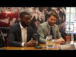 EDDIE HEARN SIGNS OLYMPIC STAR JOSHUA BUATSI - FULL PRESS CONFERENCE (DEBUT - JULY 1ST @ 02)