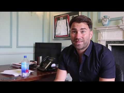 EDDIE HEARN RAW! ON SECURITY MEASURES, JOSHUA-KLITSCHKO REMATCH, BROOK-SPENCE, FURY, TAYLOR-DAVIES
