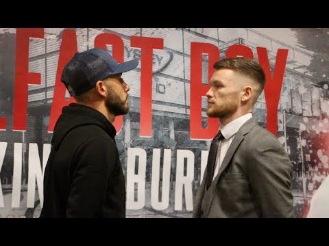 JAMES TENNYSON v RYAN DOYLE - HEAD TO HEAD @ FINAL PRESS CONFERENCE / 'BELFAST BOY'