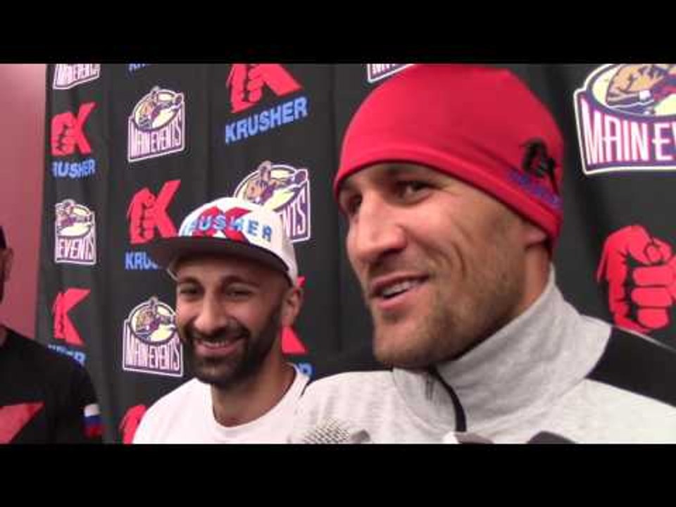 IN MY EYES ANDRE WARD IS NOT CHAMPION. HE RESPECTS HIMSELF THATS WHY I GOT REMATCH' - SERGEY KOVALEV