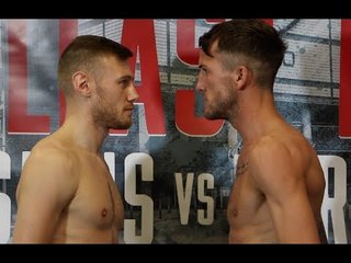 PAUL HYLAND JR v ADAM DINGSDALE - OFFICIAL WEIGH IN VIDEO FROM BELFAST / BELFAST BOY