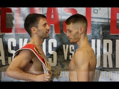 HOSTILE BELFAST FIRE!!! - LEE HASKINS v RYAN BURNETT - *FULL & UNCUT* WEIGH IN VIDEO / 'BELFAST BOY