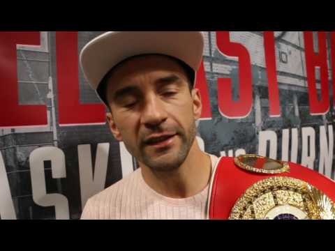 I DONT CHASE THIS SPORT FOR CREDIT, DONT REALLY CARE WHO LIKES ME - LEE HASKINS ON BURNETT CLASH