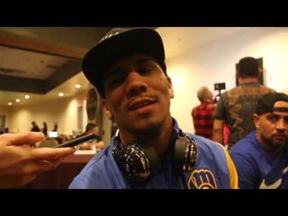 'BILLY JOE SAUNDERS HAS NEVER FOUGHT ANYONE - HE'S BEEN HOLDING ON TO THAT BELT!' - LUIS ARIAS