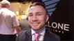 CARL FRAMPTON TALKS BELFAST RETURN, ANDRES GUTIERREZ, LEO SANTA CRUZ, LEE SELBY & GARY RUSSELL JR