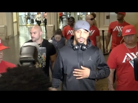 'NO MORE EXCUSES FROM KOVALEV AFTER THIS!' - ANDRE WARD GRAND ARRIVAL @ MANDALAY BAY