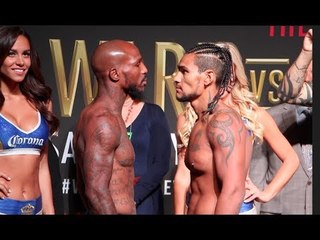 DEVON ALEXANDER'S BROTHER - VAUGHN ALEXANDER v FABIANO PENA - WEIGH IN VIDEO / WARD-KOVALEV 2