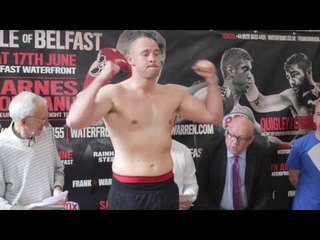 - PRO DEBUT! HEAVYWEIGHT ALEX DICKINSON STEPS ON SCALES FOR THE FIRST TIME / BATTLE OF BELFAST