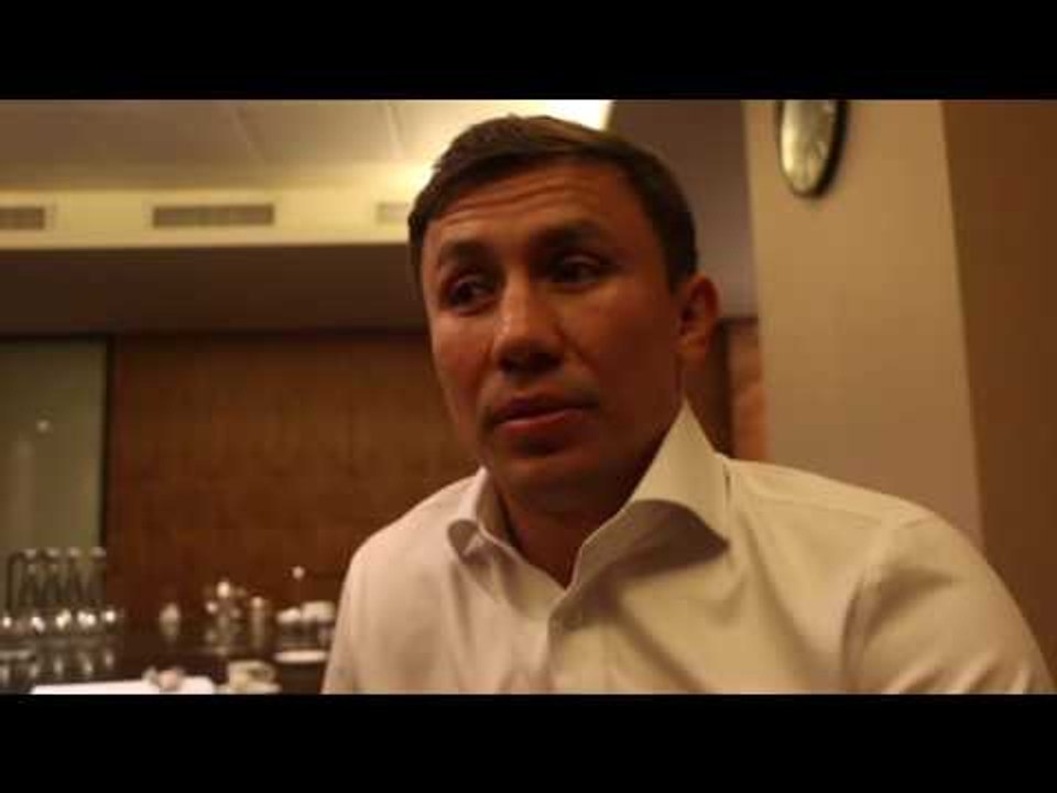 GENNADY GOLOVKIN TALKS CANELO, BRANDS SAUNDERS 'A CLOWN', MAYWEATHER-McGREGOR 'NOT GOOD FOR BOXING'