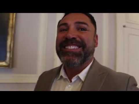 'WE HAVE A REAL FIGHT. MAYWEATHER v McGREGOR WONT EFFECT CANELO-GOLOVKIN PPV' - OSCAR DE LA HOYA