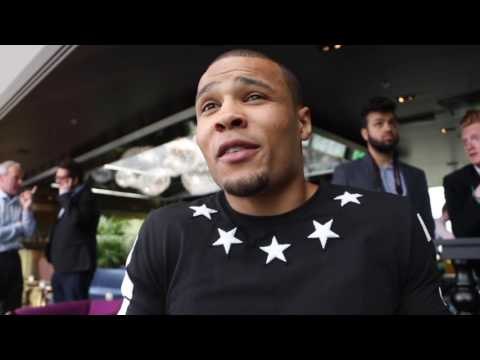 CHRIS EUBANK JR - BROOK QUITTING NOT ACCEPTABLE/ 'PUT IT ON DeGALE', ABRAHAM, ISSUES NO QUIT PLEA!