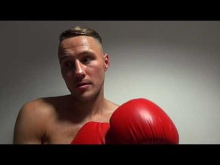 POPULAR MANCHESTER BASED BELFAST MAN CIARAN McVARNOCK REACTS TO HIS TKO WIN OVER BEN MULLIGAN