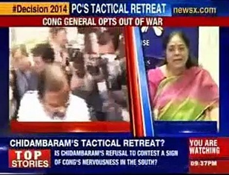 India Debates: Is Chidambaram's refusal to contest a sign of Congress's nervousness
